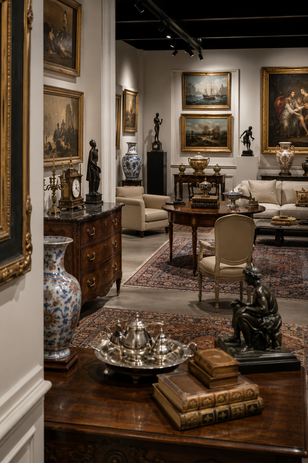 Valutazione di eredità, collezioni e arredi d'antiquariato